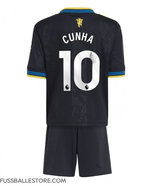 Günstige Manchester United Matheus Cunha #10 3rd trikot Kinder 2025-26 Kurzarm (+ Kurze Hosen) Günstige Manchester United Matheus Cunha #10 3rd trikot Kinder 2025-26 Kurzarm (+ Kurze Hosen)
